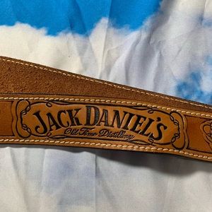 Jack Daniels genuine leather belt size 29-32 waist